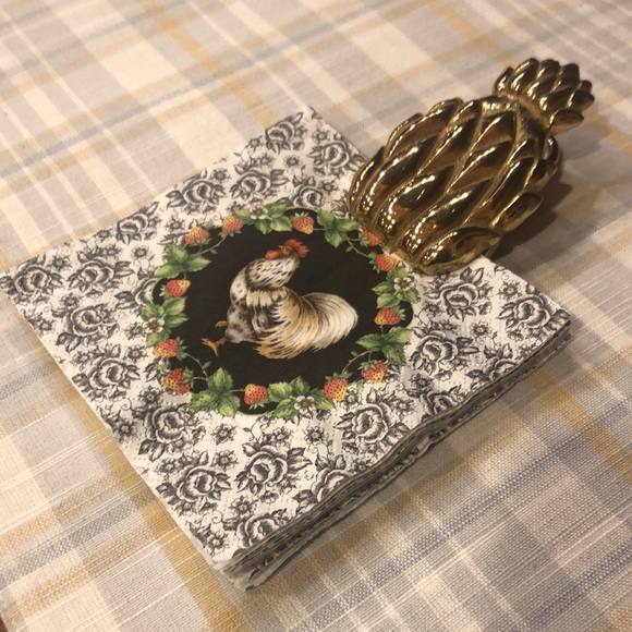 Virginia Metalcrafters Pineapple Paper Clip - Picture 3 of 9